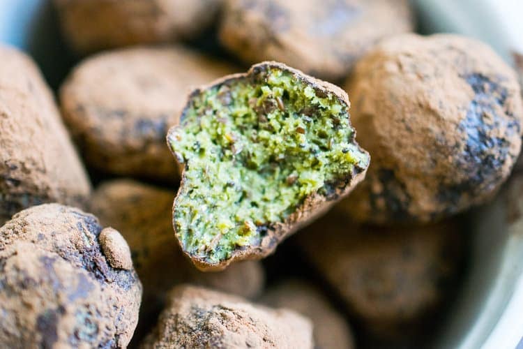 No Bake Matcha Energy Balls