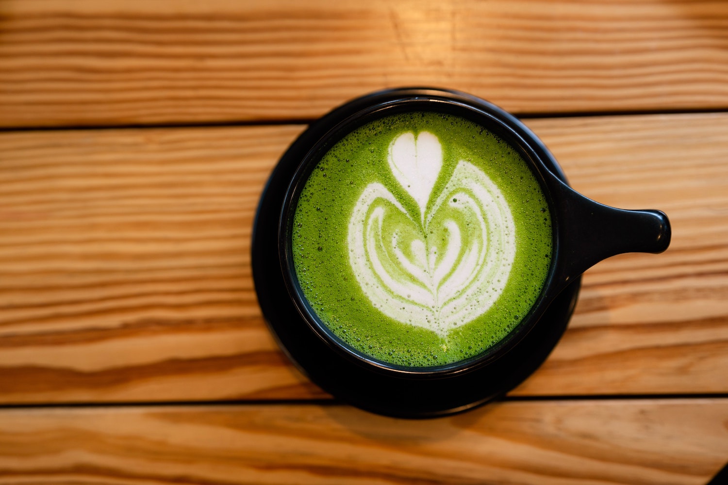 Vanilla Bean Matcha Latte