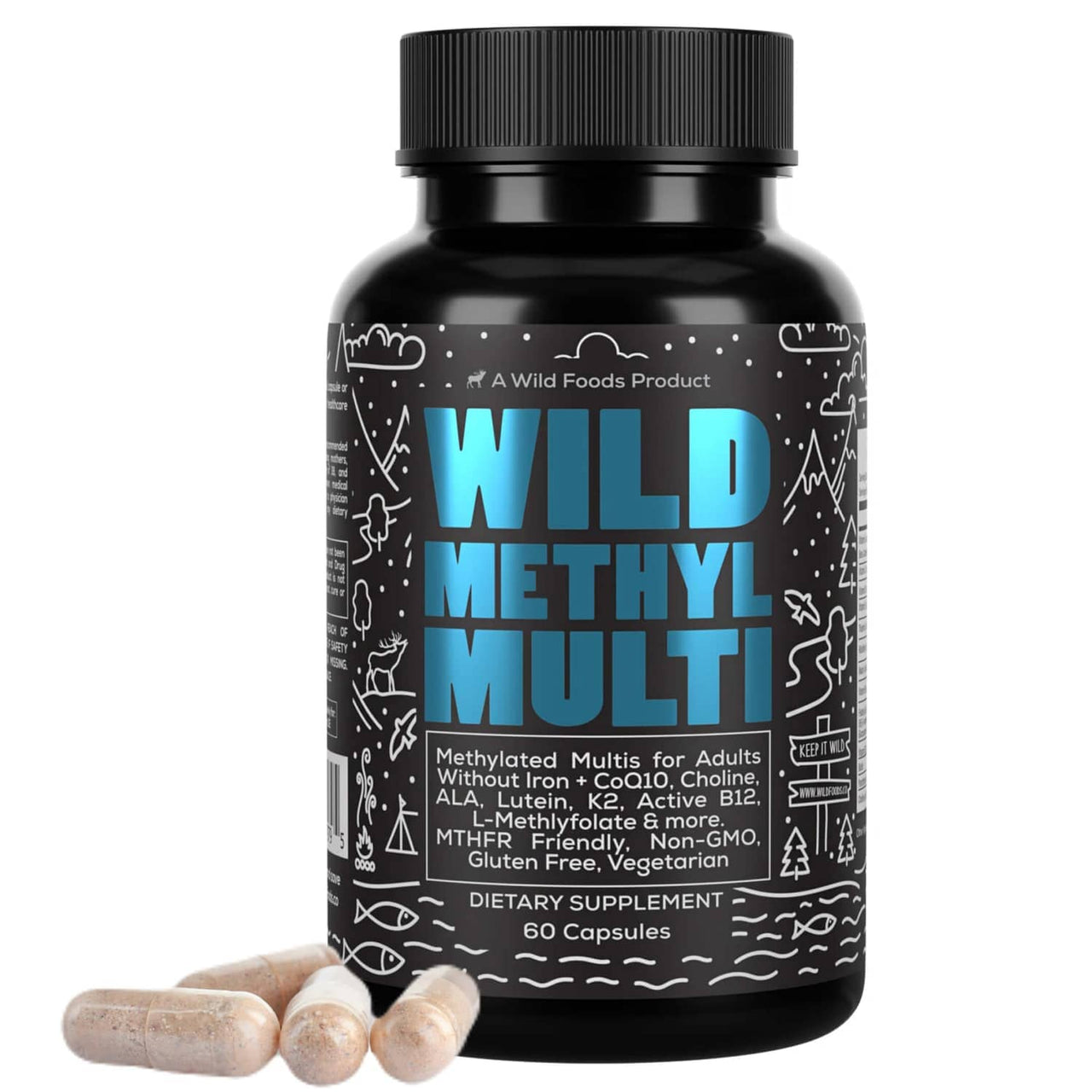 Wholesale case of 12 - Wild Methyl Multi