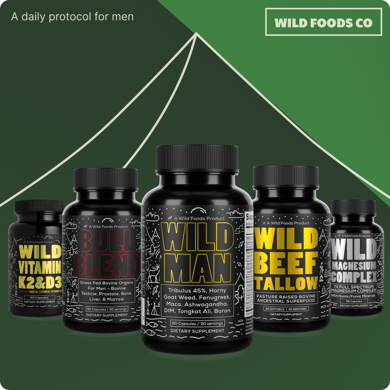 Wild Man: Natural Anabolic Support