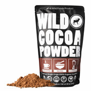 Wild Cocoa Powder - Organic from Peru, Single-Origin, Small farmers Ingredients Wild Foods 12oz  