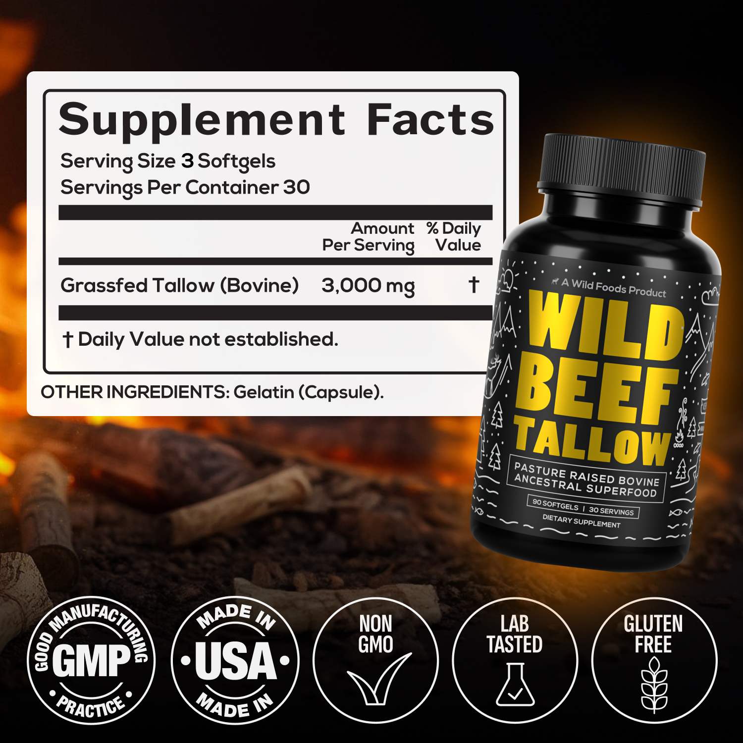 The Wild Man Protocol: Natural Anabolic Support