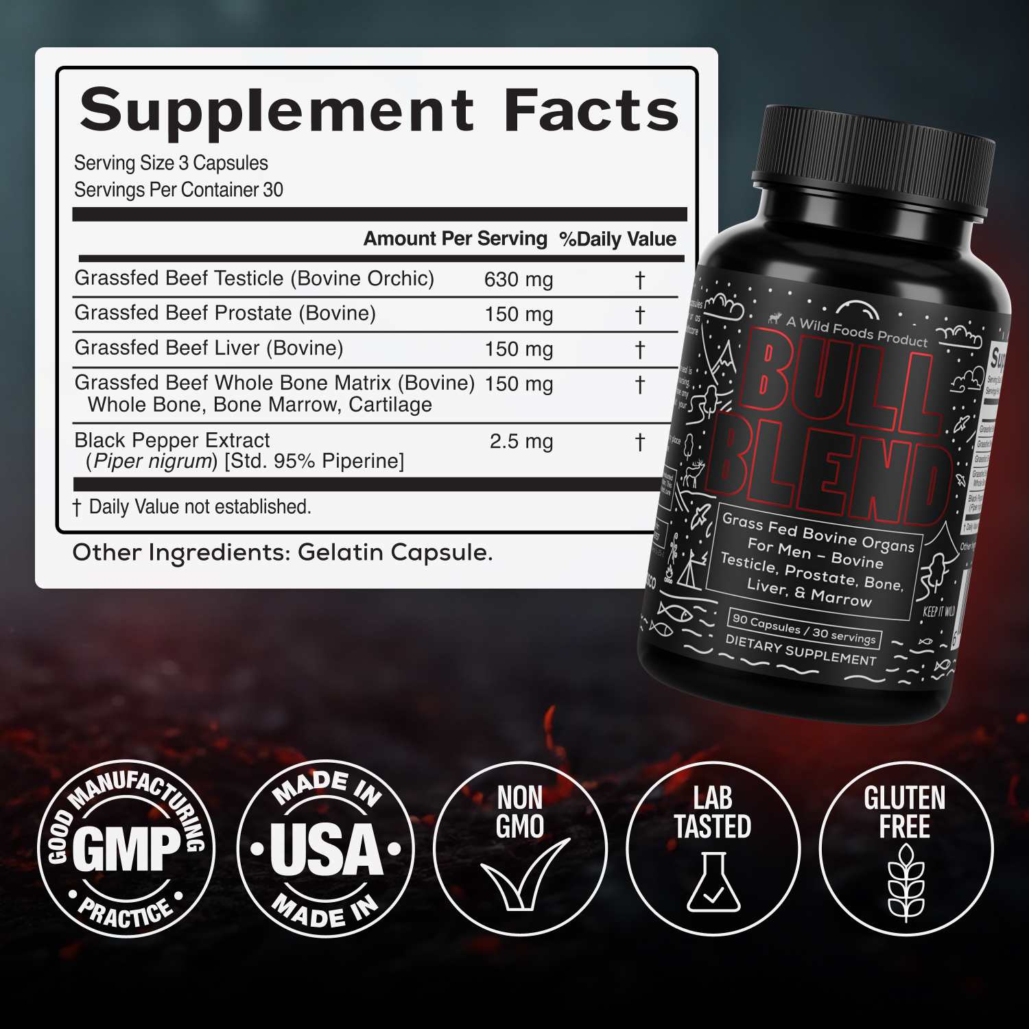 The Wild Man Protocol: Natural Anabolic Support