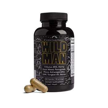 Wild Man Herbal Stack, 30 servings – Male Hormone Balance & Performance