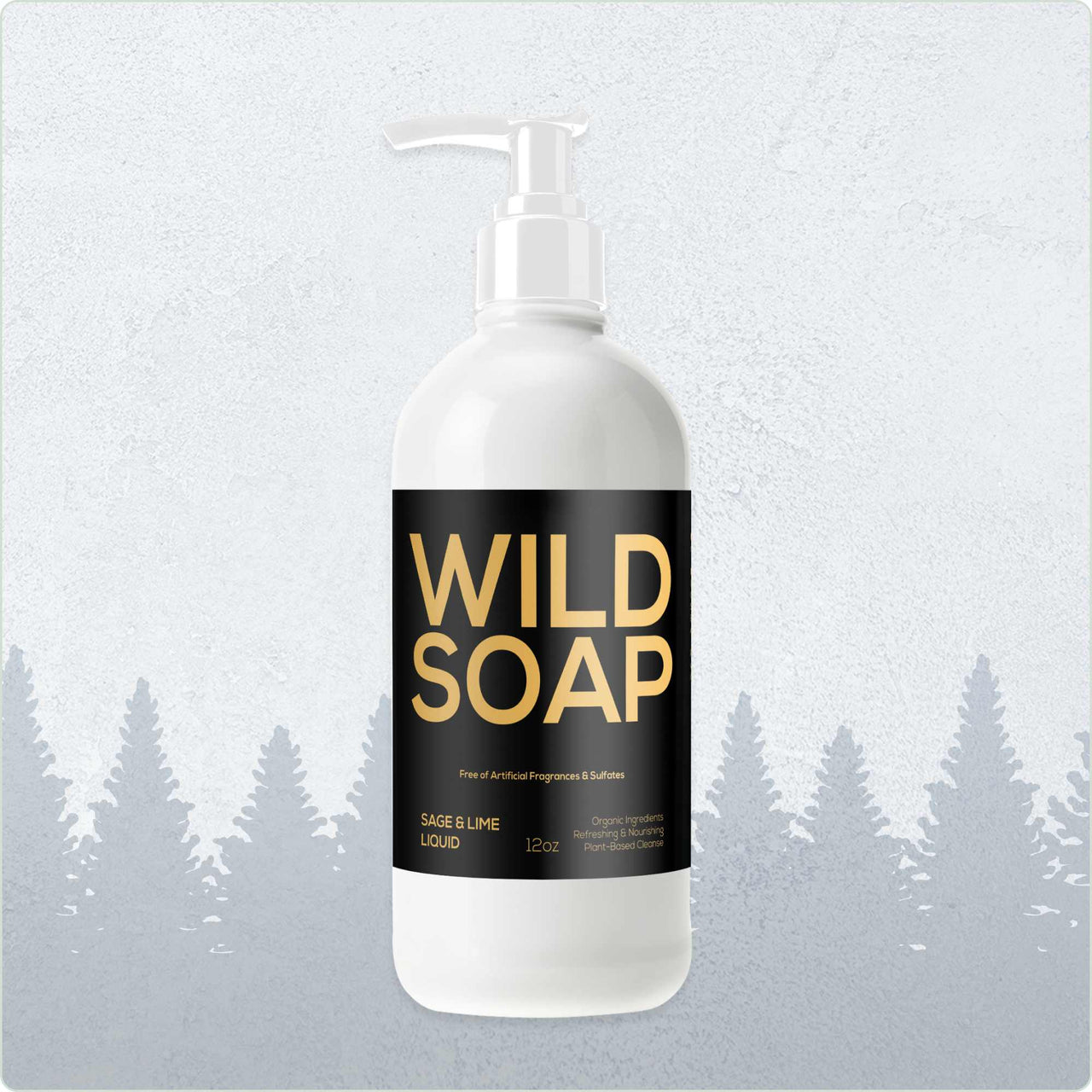 Wild Soap - Sage & Lime Liquid Soap