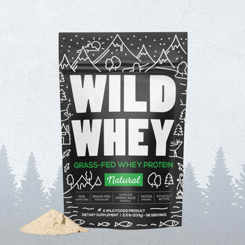 Cold Process Grass-Fed Whey Protein, Non-denatured, Pasture-Raised Cows