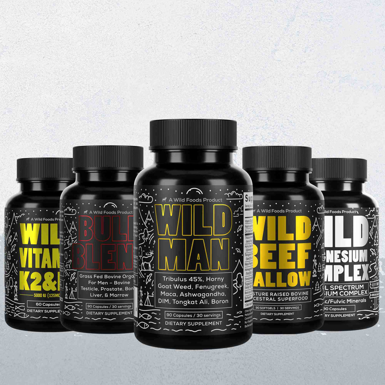 Wild Man Bundles: Natural Anabolic Support