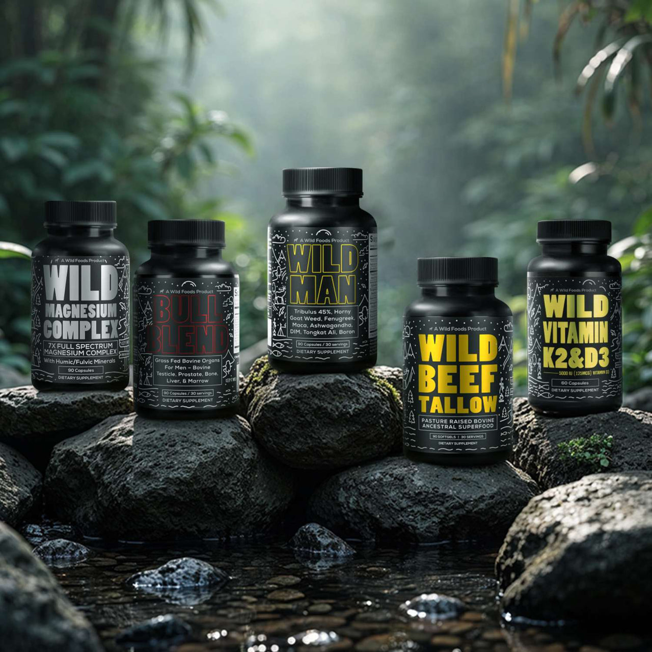 The Wild Man Protocol: Natural Anabolic Support