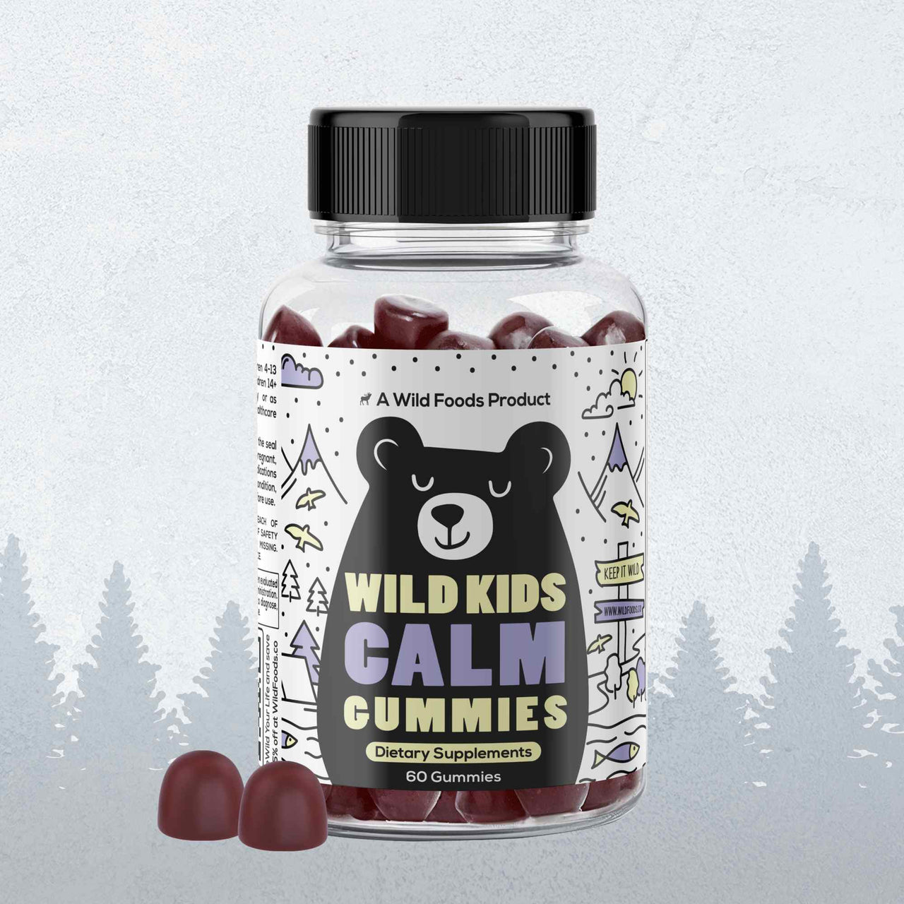 Wild Kids Calm Gummies – Relaxation & Sleep Support