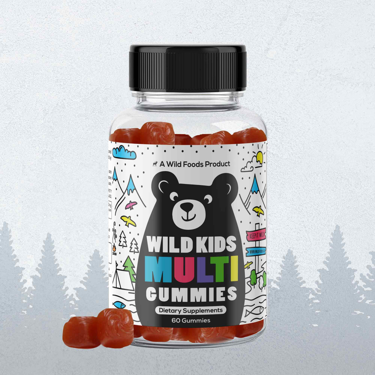 Wild Kids Multivitamin Gummies – Growth Support For Strong & Healthy Kids