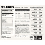 Wild Grass-Fed Whey Protein Wholesale case of 6 Wholesale Wild Foods   