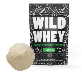 Cold Process Grass-Fed Whey Protein, Non-denatured, Pasture-Raised Cows